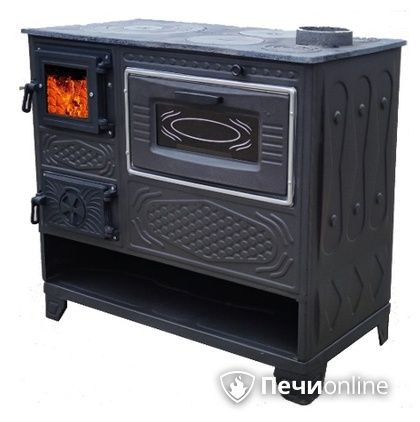 Отопительно-варочная печь МастерПечь ПВ-05С с духовым шкафом, 8.5 кВт в Верхней Салде
